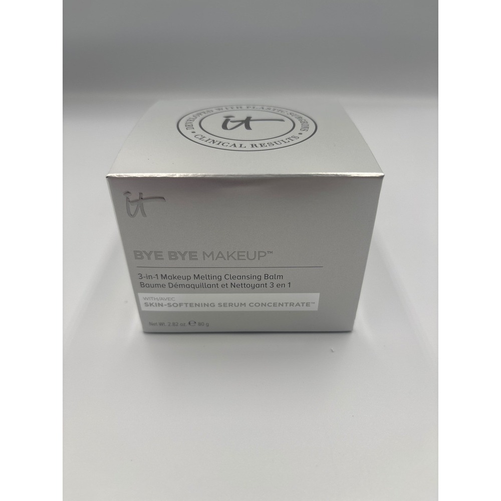 IT‎ Cosmetics Bye Bye Makeup 3-in-1 Makeup Melting Cleansing Balm 2.82oz 80g NEW
